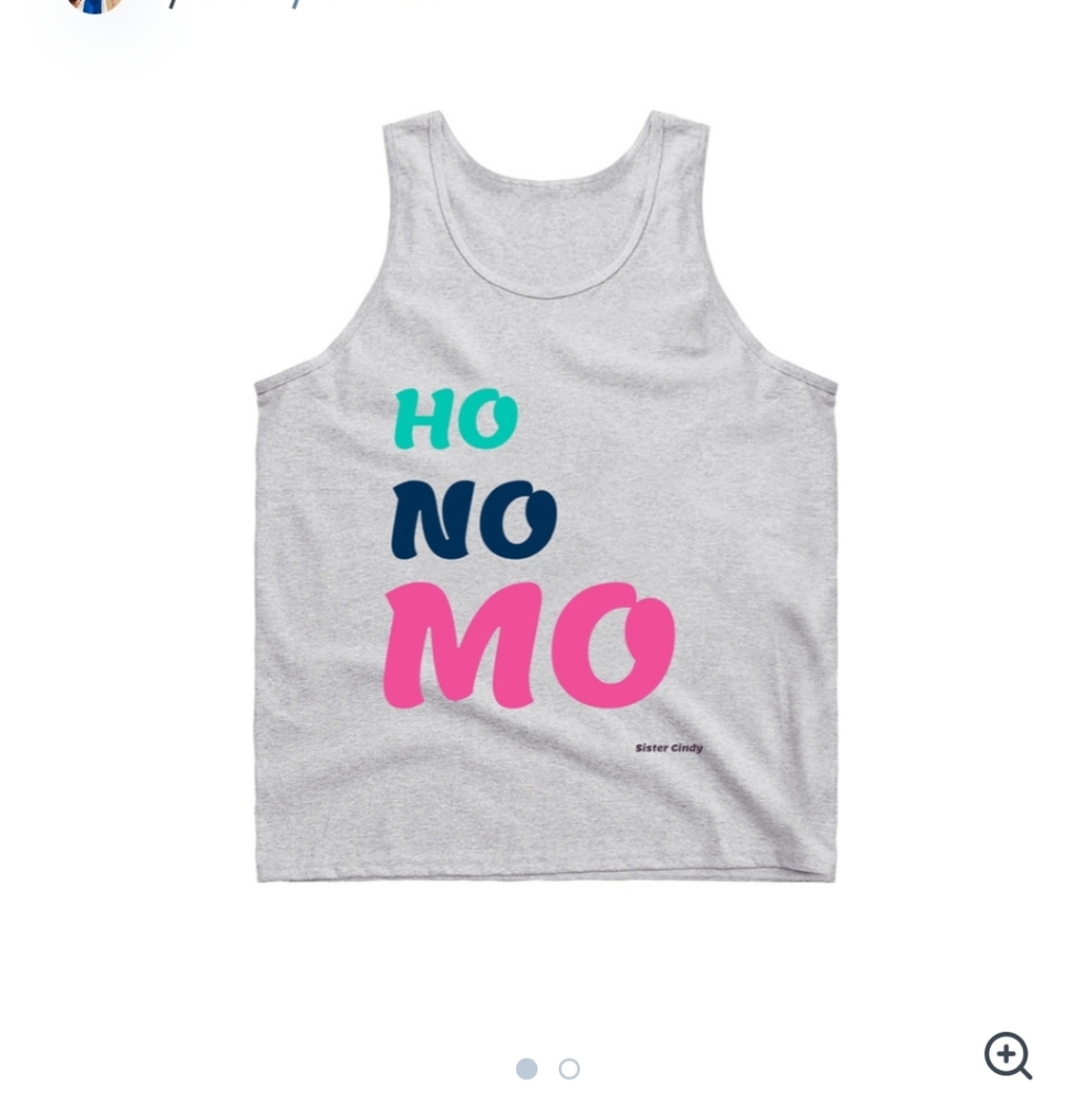 Sister Cindy Ho No Mo tank top small tiktok